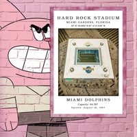 Hard Rock Stadium Poster