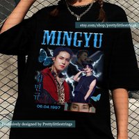 Mingyu Bias T Shirt (seventeen) — Mens T Shirts