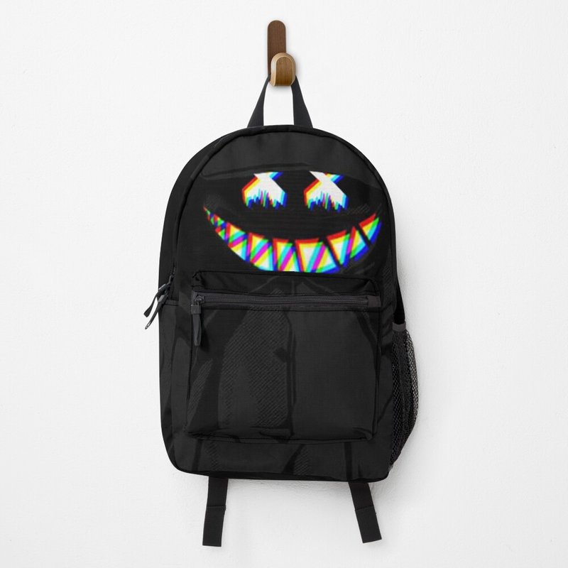 Creepy Smiley Guy Backpack — Sacs à dos décontractés