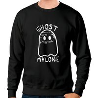 Ghost Malone Sweatshirt, Spooky Halloween Sweatshirt — Mens Hoodies
