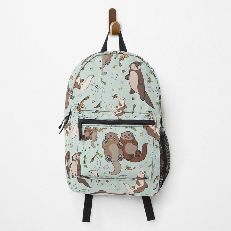 Sea Otters Backpack — Sacs à dos décontractés