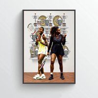 Serena Williams Poster, Serena Williams Retirement 2022 Poster — Posters & Prints