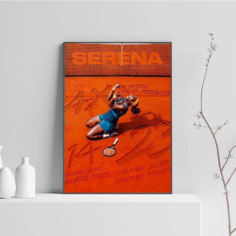 Serena Williams Poster, Thanks For Serena Williams Poster