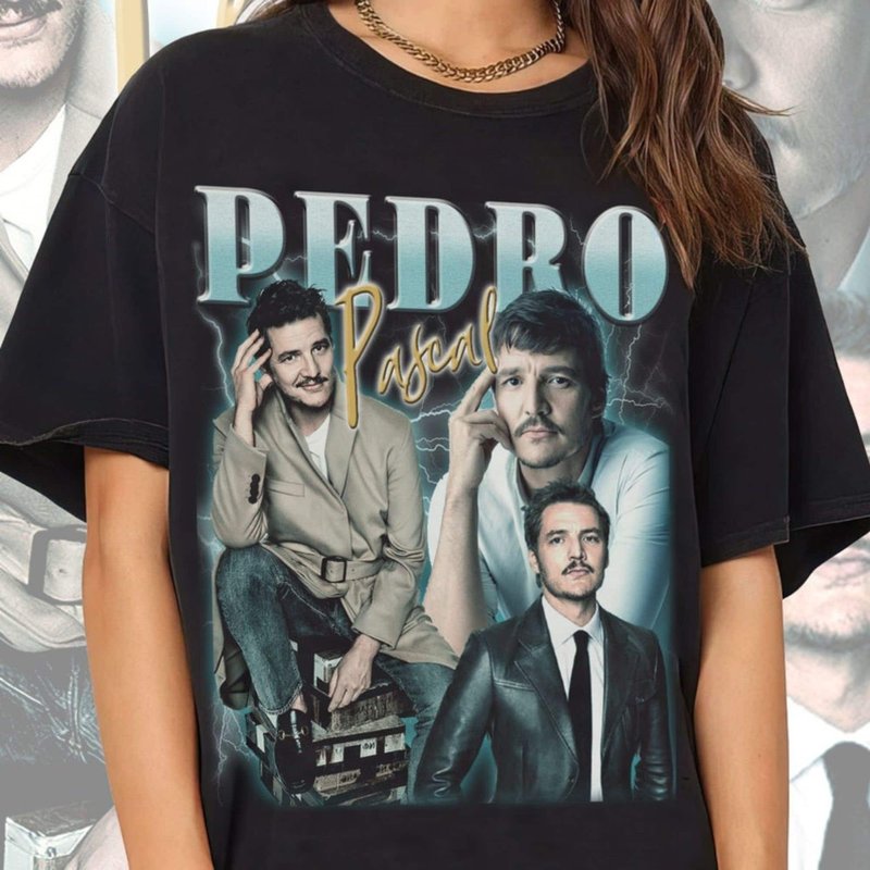 Pedro Pascal Vintage T-shirt