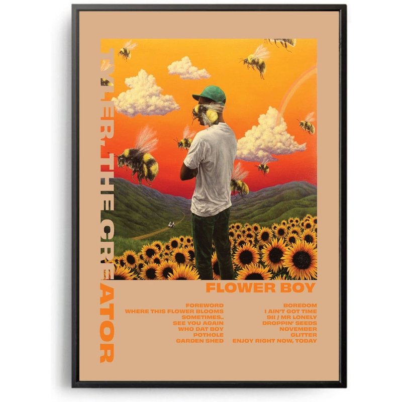 Tyler The Creator Album Poster Flower Boy