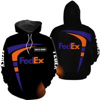 Fedex Vintage Hoodie 3d Custom Name