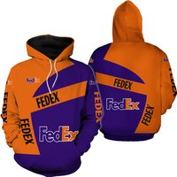 Fedex Orange Hoodie 3d
