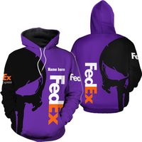 Fedex Skull Express Hoodie 3d