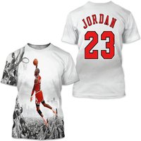 Micheal Jordan Dunk 02 All Over Print T Shirt — T-shirts pour hommes