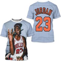 Micheal Jordan Mj All Over Print T Shirt