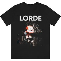Lorde Unisex Crew Neck T-shirt / Music Merch / Lorde Graphic T Shirt — T-shirts pour hommes