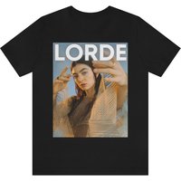 Lorde Music Merch / Minimalist Wear/ Lorde Graphic T Shirt
