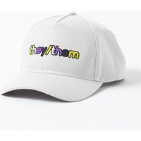They/them Pronouns - Nonbinary Pride Cap