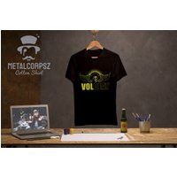 Volbeat Vintage Band Logo T-shirt — T-shirts pour hommes