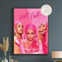 Hot Pink By Doja Cat Album Poster