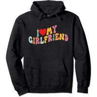 I Love My Girlfriend - I Red Heart My Girlfriend Gf Pullover Hoodie