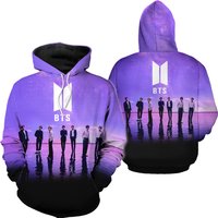 Men's Women's Kpop 3d Hoodie
