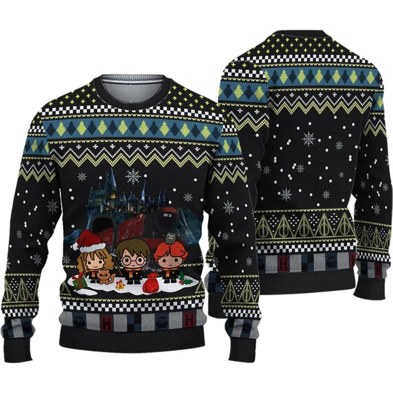 Harry Friends Potter Woolen Sweater — Chandails pour hommes