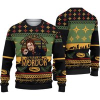 One Does Not Simply Walk Into Mordor Ugly Christmas Sweater