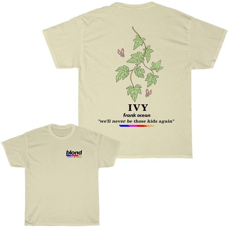 Frank Ocean Ivy T-shirt - Musical Tribute — Mens T Shirts