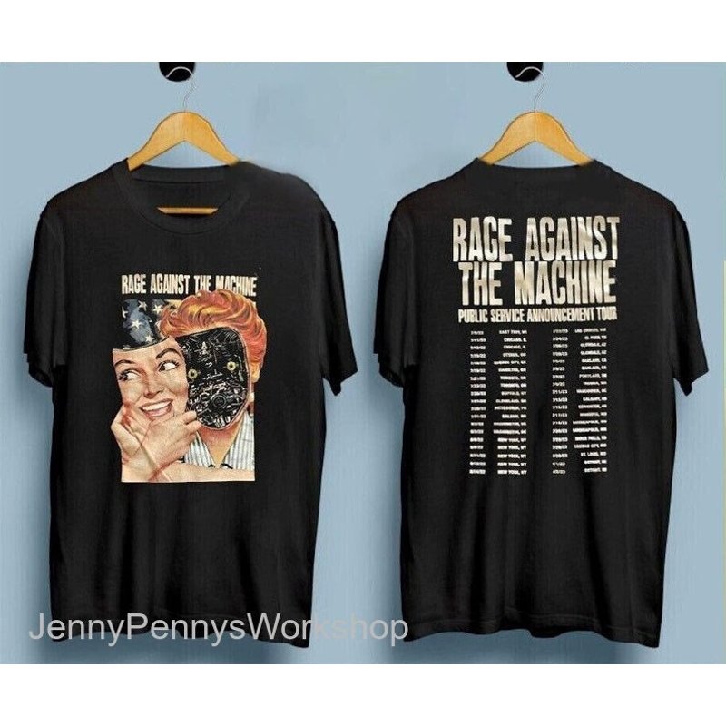 Rage Against The Machine Tour 2022 T-shirt, Rage Against The Machine Shirt — Mens T Shirts
