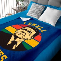 I Smell Commies - Ronald Reagan Baby Blankets