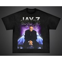 The Vintage Style Jay Z Shirt, Hiphop Bootleg Style, 90s Tee