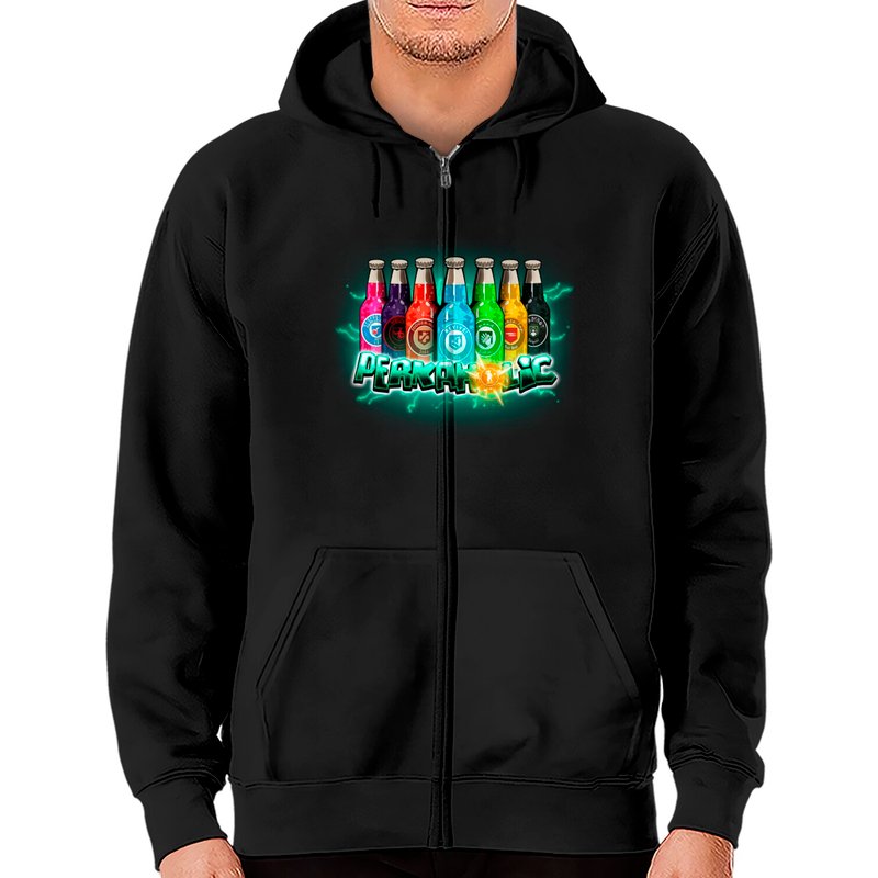 Perkaholic! - Call Of Duty Black Ops 3 Zombies - Zip Hoodies — Sweats à capuche pour hommes