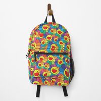 Sweet Murakami Blossom Backpack — Sacs à dos décontractés