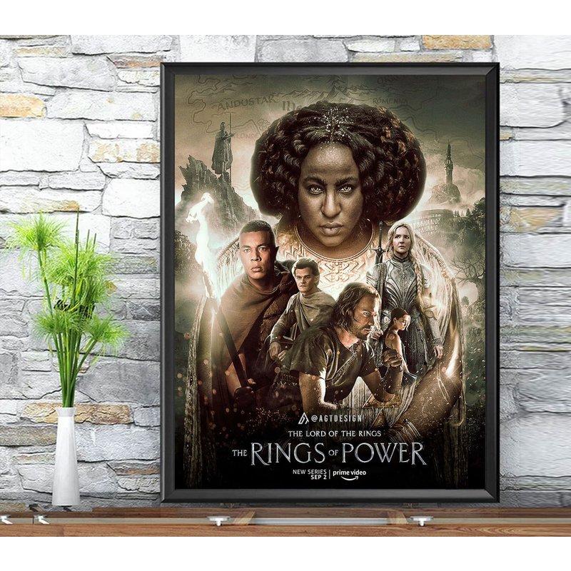 The Rings Of Power Character Posters Are A Guessing Game, The Rings Of Power Poster — Affiches et impressions