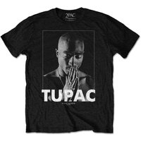 Tupac Unisex Tee: Praying — Mens T Shirts