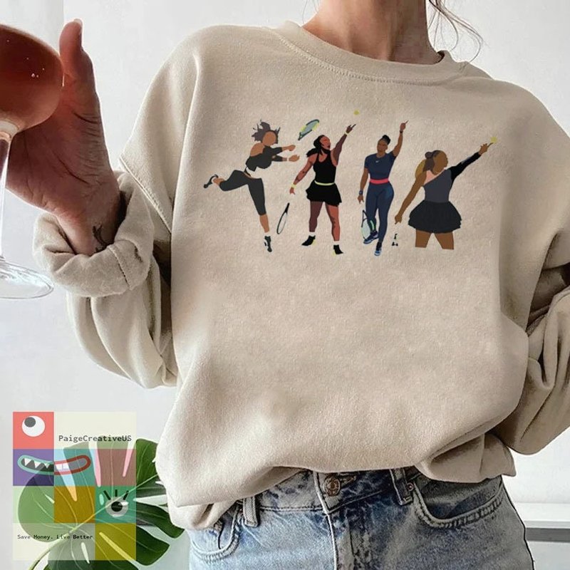 Vintage Serena Williams Hope Sweatshirt — Sweats à capuche pour hommes