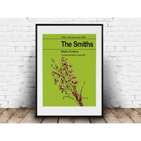 The Smiths 1986 Last Concert Poster