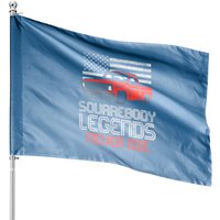 Square Body Truck House Flags — Decorative Flags