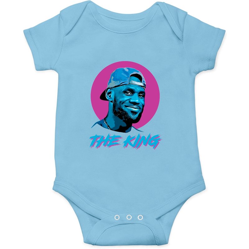 The King Lebron James Onesies