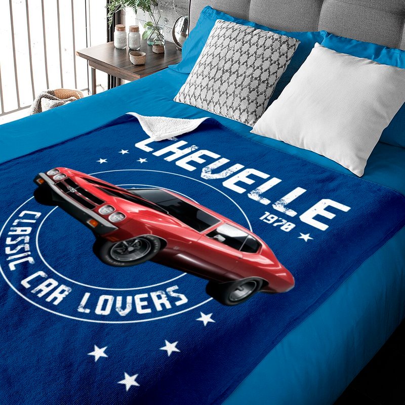 Classic Car Chevelle 1970 - Classic Car - Baby Blankets — Couvertures pour bébé
