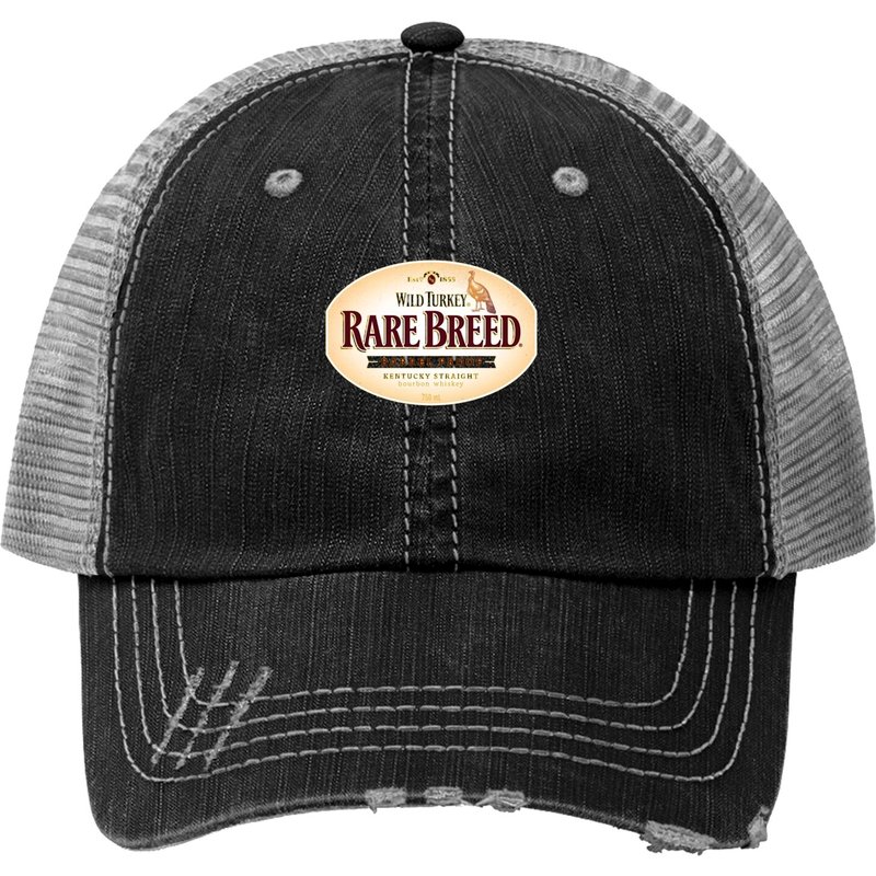 Wild Turkey Rare Breed-bourbon Whiskey-logo Trucker Hats — Casquette de baseball