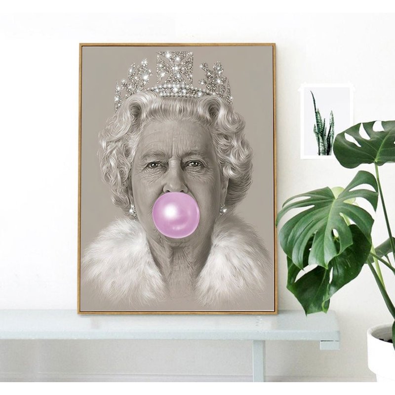 Queen Elizabeth Ii Birthday Special Bubblegum Poster