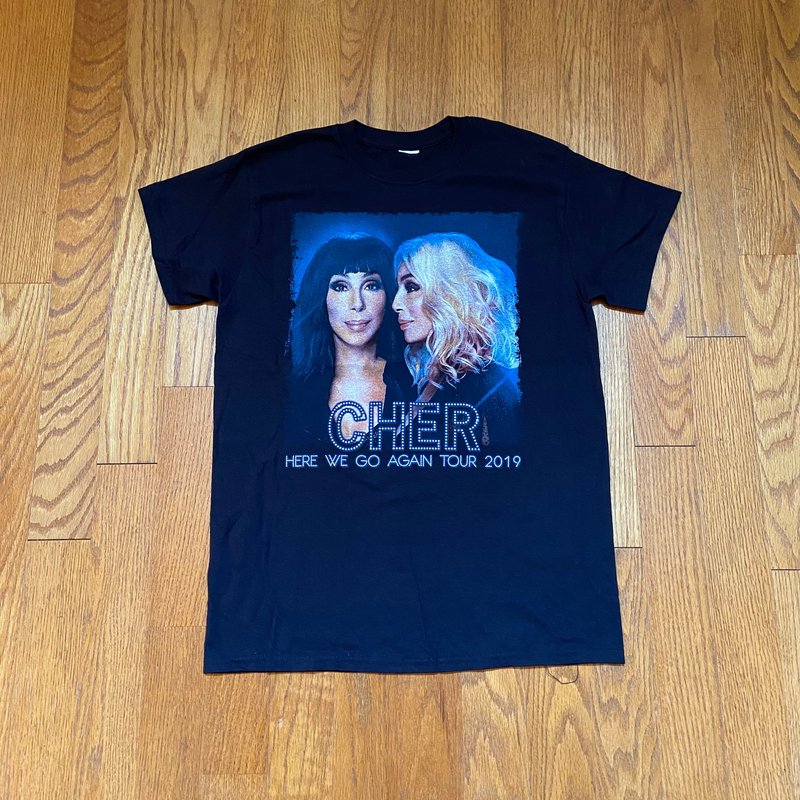 Cher Here We Go Again Tour T-shirt — T-shirts pour hommes