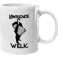 Lawrence Welk Name The Black Stencil Mugs — Mugs & Tumblers