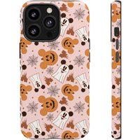 Mouse Ear Pumpkins And Ghosts Tough Case Iphone Case