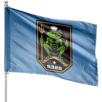 Us Navy Seal Freddie Frog 5326 House Flags