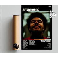 The Weeknd After Hours Album Cover Poster — Posters & Prints