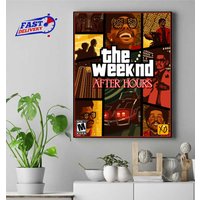 After Hours Til Dawn Poster, The After Hours Tour — Affiches et impressions