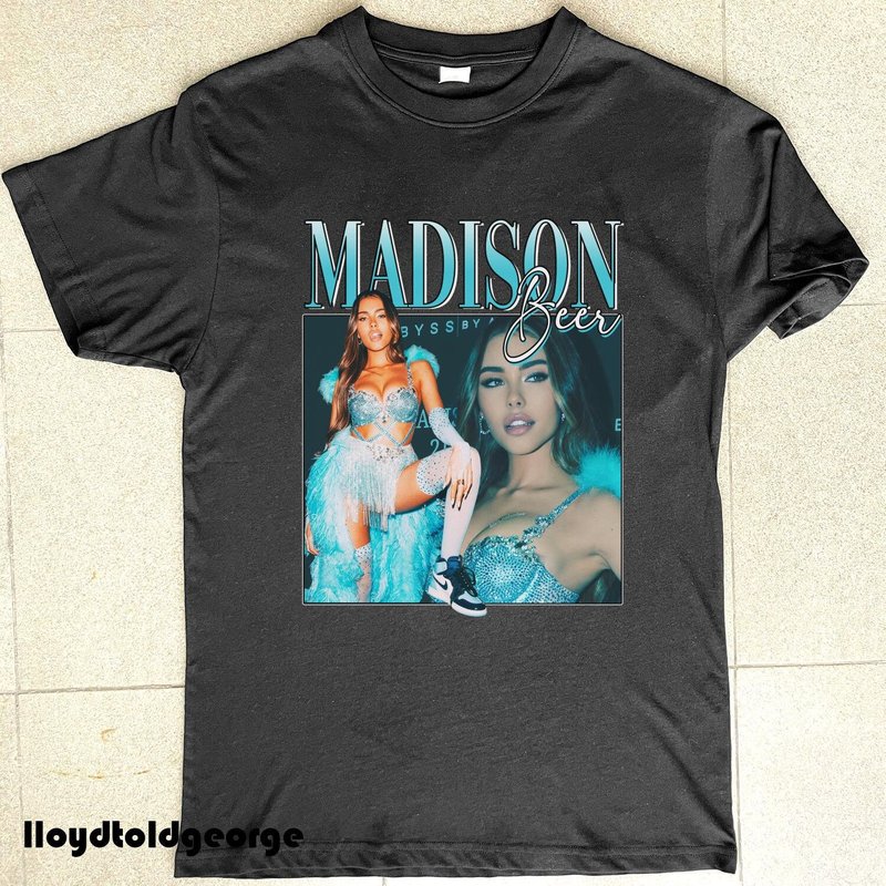 Madison Beer T- Shirt, Rap Hiphop T Shirt — T-shirts pour hommes