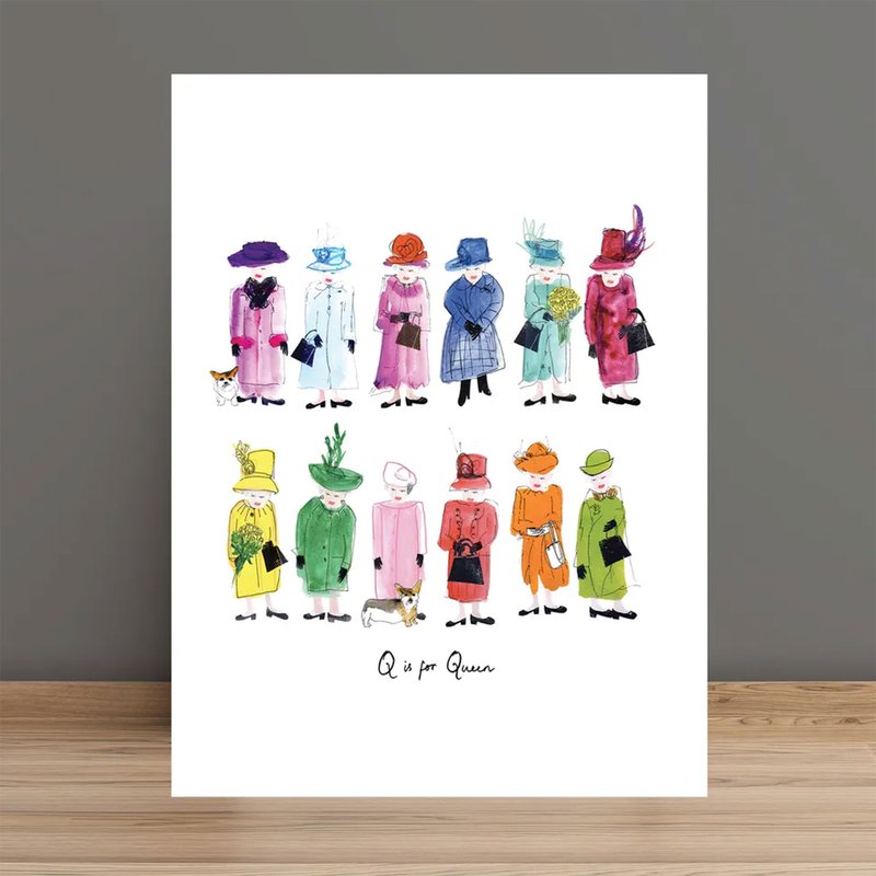 Hrh Queen Elizabeth Ii Art Poster — Posters & Prints
