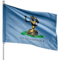 No Disassemble - Movies - House Flags — Drapeaux décoratifs
