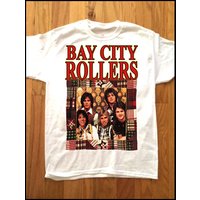Bay City Rollers T-shirt 70s Teen Idols Tv Saturday Night — T-shirts pour hommes