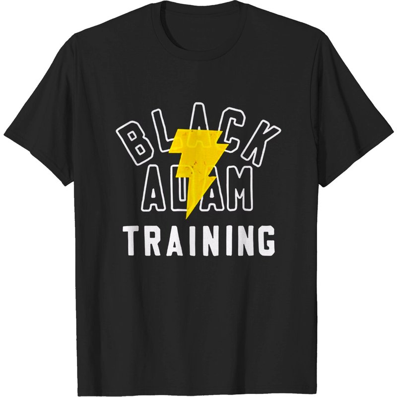 The Rock Black Adam Shirt| Black Adam Traing Shirt — T-shirts pour hommes