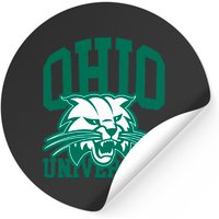 Ohio University Green On White - Ohio University - Stickers — Autocollants et stickers